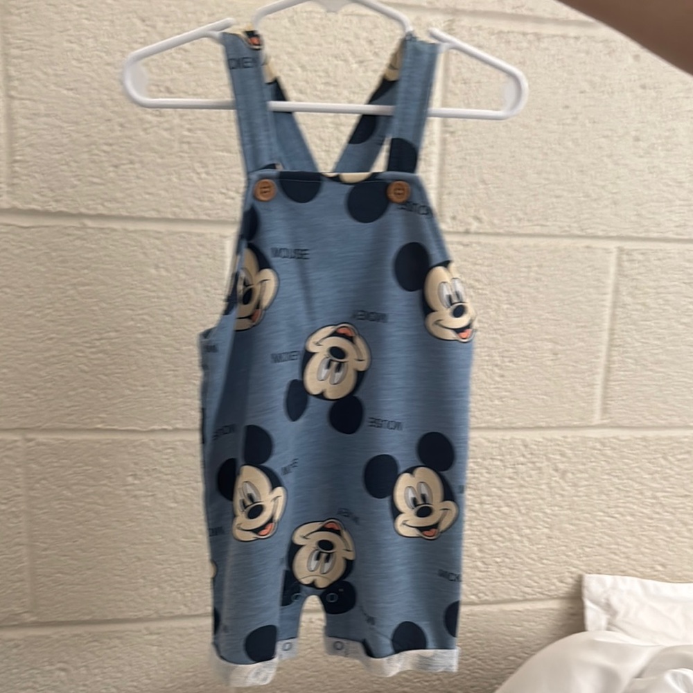 Disney Blue Mickey Mouse Kids One Piece